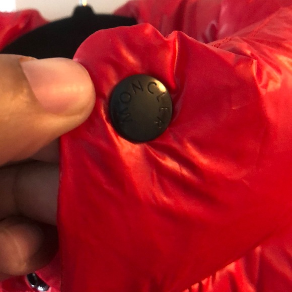 Moncler red vest size 2 Unisex’s - Picture 7 of 8